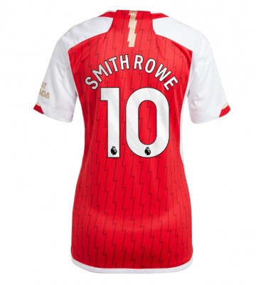 Arsenal Emile Smith Rowe #10 Koszulka Podstawowych Kobiety 2023-24 Krótki Rękaw